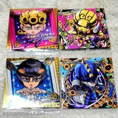 ジョジョの奇妙な冒険　シールウエハース～黄金の風～　ジョルノ&ブチャラティセット