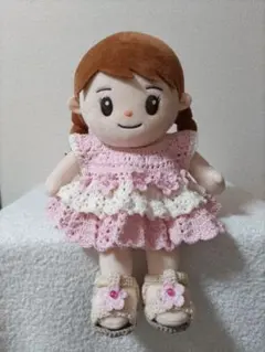 おしゃべりみーちゃん♡手編み(サマーワンピース、サンダル)のサムネイル