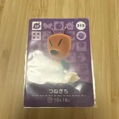 【まとめ買い288円】あつ森 森どうぶつの森 amiiboカード　SP つねきち
