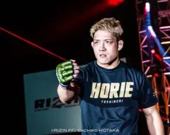 〈受注生産品〉RIZIN51 堀江圭功 ウォークイン Tシャツ LL / UFC