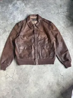 【希少】ラルフローレン　コレクション　レザージャケット　カーフスキン　アメリカ製 90s CHAPS Ralph Lauren LEATHER JACKET Size XL |