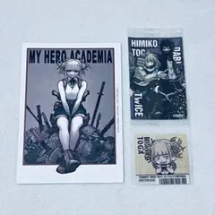 【即購入可】僕のヒーローアカデミア ポストカード ステッカー トガヒミコ セット