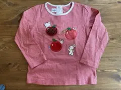 シ*ン様 familiar 赤い長袖カットソー 110