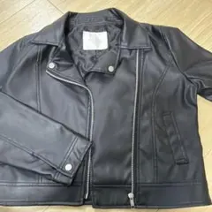 CECIL McBEE ブラック ライダースジャケット