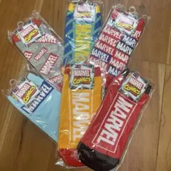 MARVEL カラフル靴下セット 22-24cm プレゼント 送別 6足セット