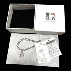 新品　ニューヨーク・ヤンキース ブレスレット シルバー 箱付き　WBC　MLB