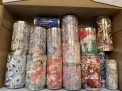 海外マスキングテープ 薔薇 花柄等 装飾マステ 中古 まとめ売り 巻き