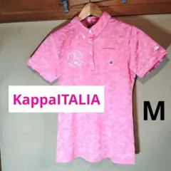 Kappa ピンクカモフラポロシャツ Mのサムネイル
