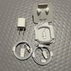 iPhone 純正　充電器　ケーブル　イヤホン　Apple