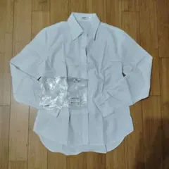 Bstyle 長袖シャツ うすいピンク Lサイズのサムネイル