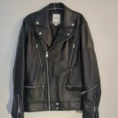 THE CRIMIE ブラックレザージャケット CR1-02AS-JK01 THE CRIMIE ブラックレザージャケット CR1-02AS-JK01 - メルカリ