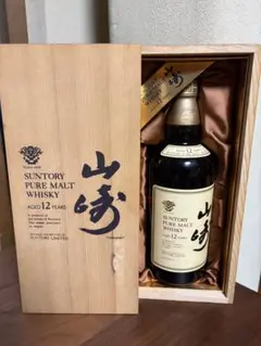 山崎12年新品未開封箱 Yahoo!オークション -「山崎12年 木箱」(ウイスキー