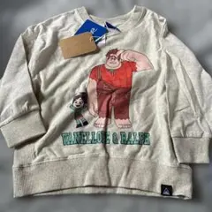 シュガーラッシュ　ヴァネロペ　長袖tシャツ 110cm しまむら　ディズニー