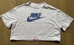 Nike クロップドTシャツ ベージュ　XLサイズ