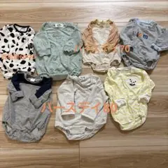 ロンパースセット 7点セット　男の子　春秋