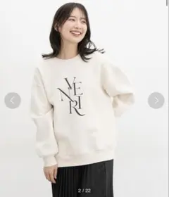 Honeys ハニーズ 【ハニぽか】ロゴプリントゆるトップス