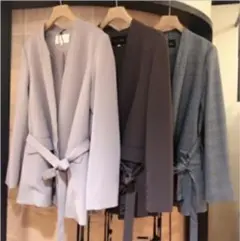 新品未使用タグ付き☆ノーカラージャケット