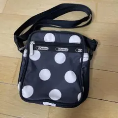 LeSportsac ドット柄 ショルダーバッグ