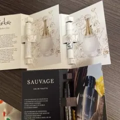 Dior Sauvage & J'adore サンプルセット