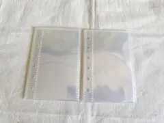 A7サイズ 6穴ダブルポケットリフィルシート20枚セット