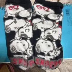 訳あり！スヌーピー 総柄 ソックス 靴下