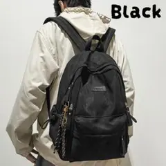 リュック　タイダイ柄　シンプル　カジュアル　撥水　おしゃれ　黒　通勤　通学