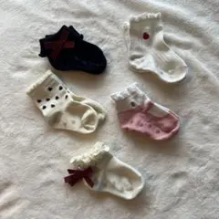 ファミリア　ベビー靴下 5足セット