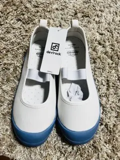 devirock 上履き ブルーグレー 24.0cm 新品