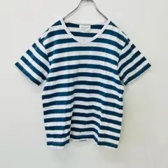 【a0484】アーバンリサーチドアーズ 半袖Tシャツ ボーダー L 大きいサイズ