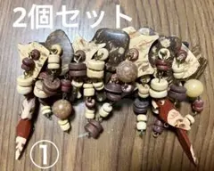揺れるバレッタ 小鳥 ハンドメイドの素材にいかがでしょう？ 2個セット