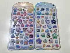 o*♡様 【正規品】コットンパフィーシール　サンリオ　2種