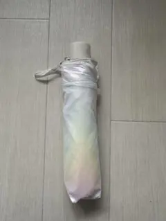 虹色 折りたたみ日傘 UVカット