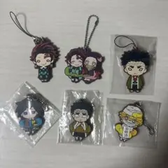 鬼滅の刃 アクリルストラップ 6個セット