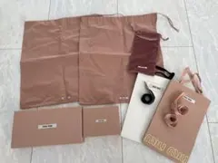 MIUMIU 空箱　紙袋　リボン