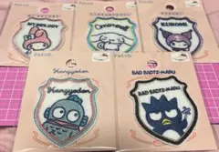 サンリオ ワッペン セリア 5点セット　入学入園準備