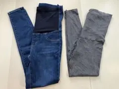 ユニクロ　マタニティレギンス　グレー　マタニティデニム　Mサイズ　まとめ売り