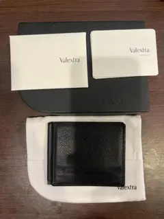 Valextra マネークリップ 二つ折り財布 ブラックのサムネイル