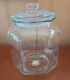 昭和レトロ 蓋つきガラス瓶 透明ガラス空き瓶 味付け海苔 - メルカリ