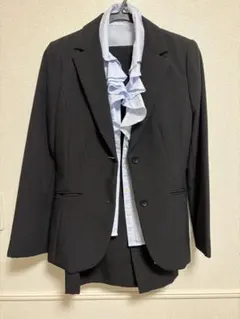 【スーツセット】ジャケット ブラウス パンツ スカート 4点セット 9号