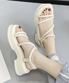 Miniministore 厚底 ストラップサンダル 韓国風のサムネイル