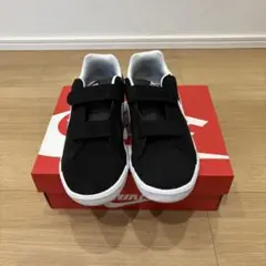 Nike ナイキ ブラック スニーカー 子供靴 シューズ スポーツ 箱あり