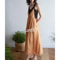 キャミワンピース　ロングワンピース　unfil アンフィル unfil – Exclusive Item – キャミソールドレスでシーズンレスな