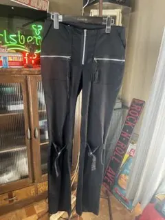 00s soph スワロフスキー カーゴパンツ ジッパーポケット ライン 