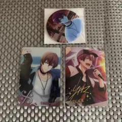 アイドリッシュセブン アイナナ 狗丸トウマ メタルカード 缶バッジ
