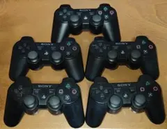 未PS3 DUALSHOCK3 SIXAXIS コントローラー 純正 5個セット