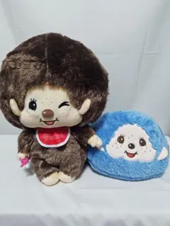 タイトー限定　モンチッチ ぬいぐるみ　ブランケット　 セット