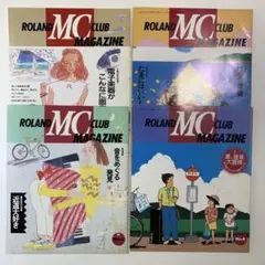 Roland MC CLUB MAGAZINE No.1〜4（4冊）'88-89のサムネイル