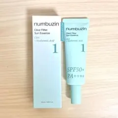 【美品】numbuzin 1番 青草水分コーティングUVクリー 50ml