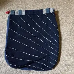 手作り和装ポーチ