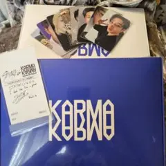 【新品未開封】Stray Kids KARMA 通常盤 トレカ・レシートセット